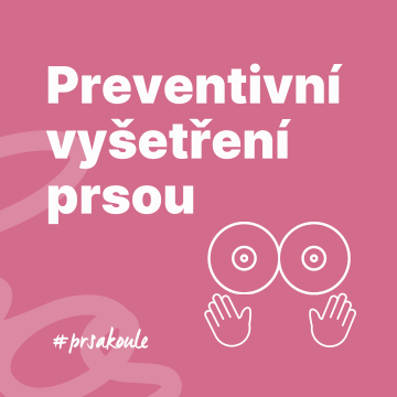 Preventivní vyšetření prsou: Sahej si na ně a choď pravidelně na mamografii!