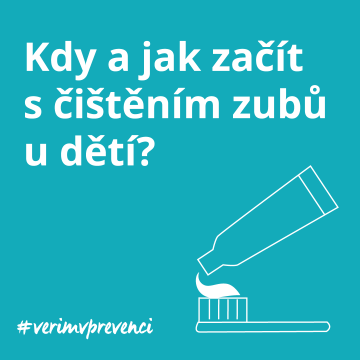 Kdy a jak začít s čištěním zubů u dětí?