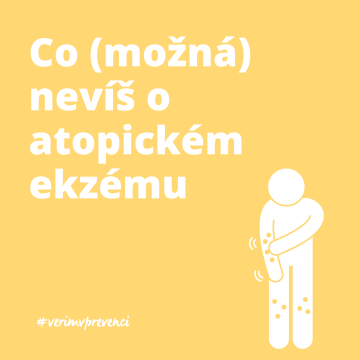Co (možná) nevíš o atopickém ekzému?