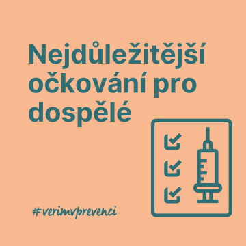 Nejdůležitější očkování pro dospělé jasně a přehledně