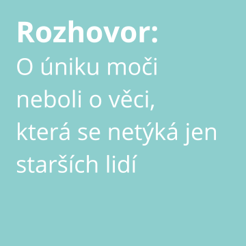 Rozhovor s MUDr. Ivem Minárikem, Ph.D. o úniku moči neboli o věci, která se netýká jen starších lidí
